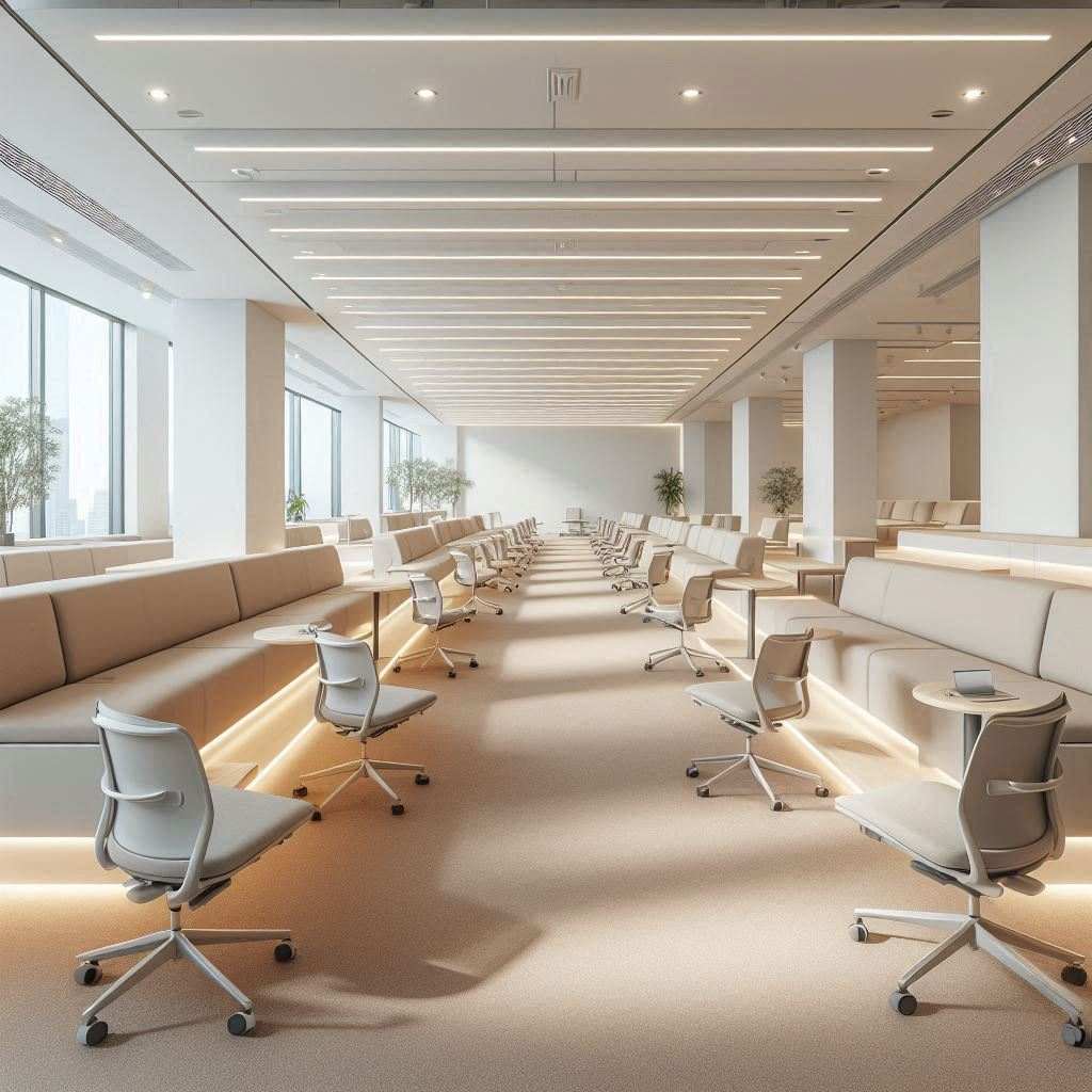 共享设备故障给写字楼办公前台接待区规划增加的额外工作该由市场团队怎样分配